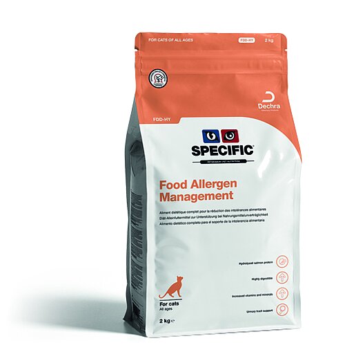 SPECIFIC - Diätfutter Katze - FDD-HY - Food Allergen management (hydrolysiert)